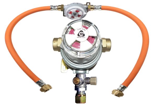 TGO Multimatic mit Prüfventil 30 / 50 mBar TGO Multimatic mit Prüfventil